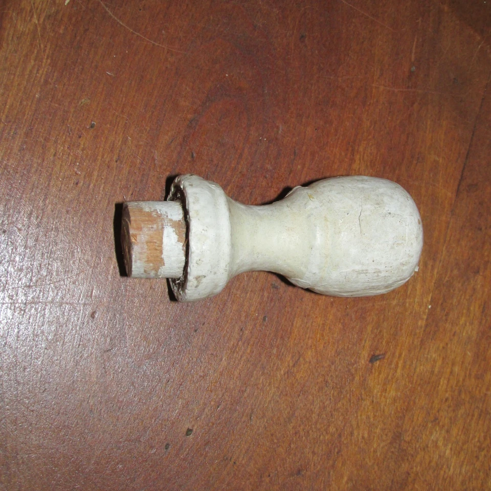 Acabado de muebles antiguos coloniales o victorianos torneados o tope de puerta, 3,5 pulgadas Foto 2 de 4