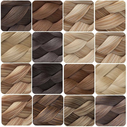 Lady Elastic Fiber Headband Hairband Plaited Braided Hair Band Hair Extension - Picture 4 of 36