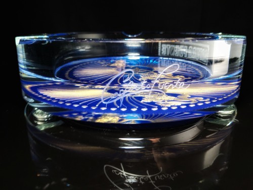 BG Heavy Glass Clear Ashtray new in presentation box - Picture 2 of 12