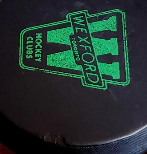 WEXFORD TORONTO HOCKEY CLUB VINTAGE OHA PUCK MADE IN 🇨🇦 VICEROY MFG. - Bild 5 von 10