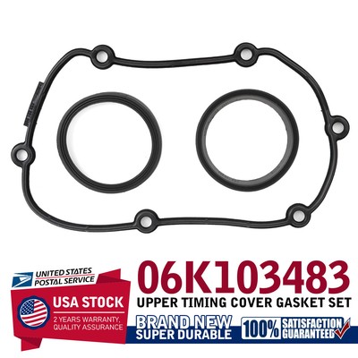 New 06K103483 Upper Timing Cover Gasket Set Replace For Audi Q7 2.0T 2016-2021
