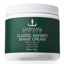 Clubman Pinaud Classic Barber Shave Cream Moisturize Condition 16oz Shaving Shop