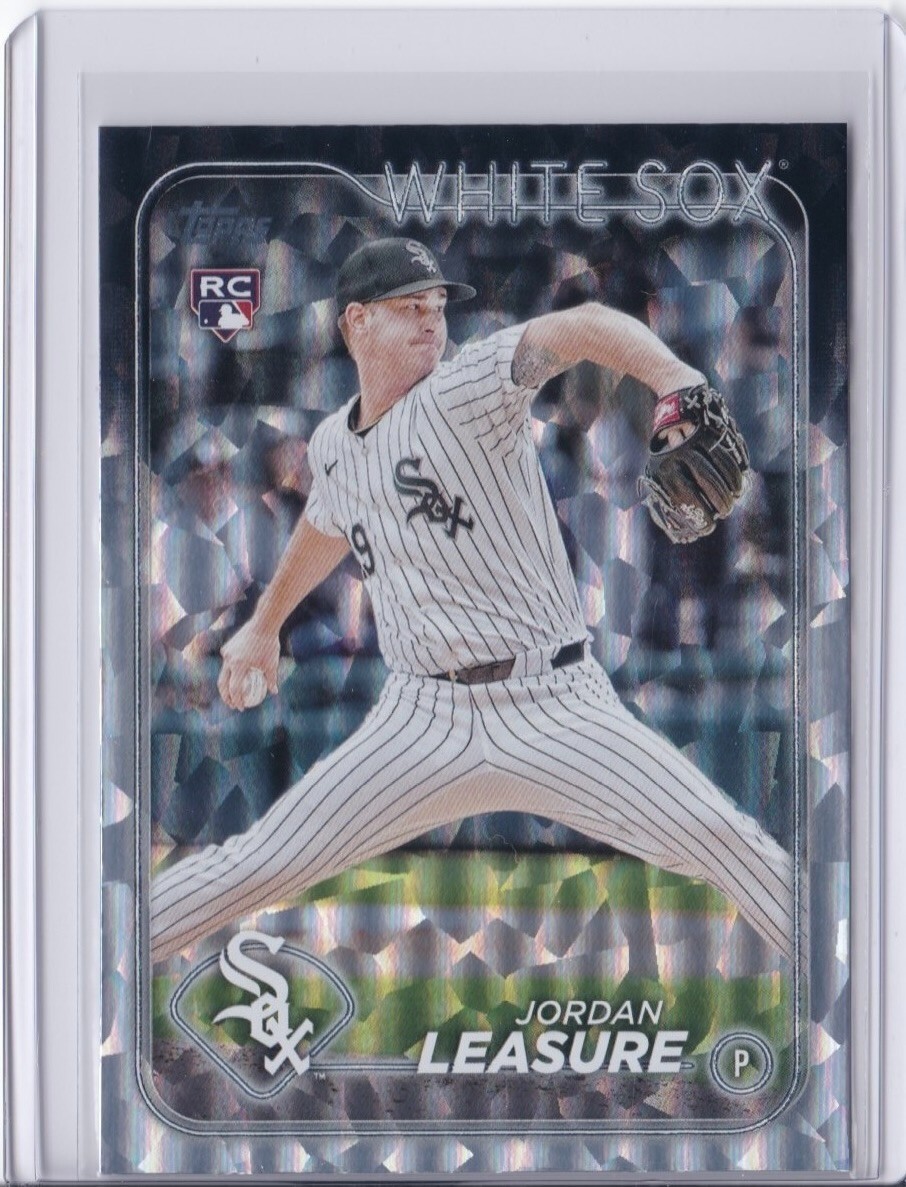 2024 Topps Update Series Silver Pattern Parallel #US94 Jordan Leasure RC