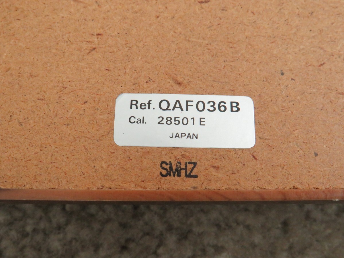 ◆大型◆壁掛時計◆80cm◆ブラウン◆B-2506IN2◆ Seiko vintage 80s 90s Quartz Wall square gold plastic faux wood