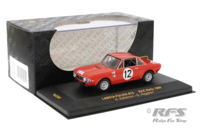 Lancia Fulvia Coupe HF Harry Källström RAC Rallye Rally 1969 1:43 IXO RAC 097