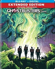Ghostbusters Blu-ray, 2016, SteelBook Best Buy Exclusive NEW Sealed