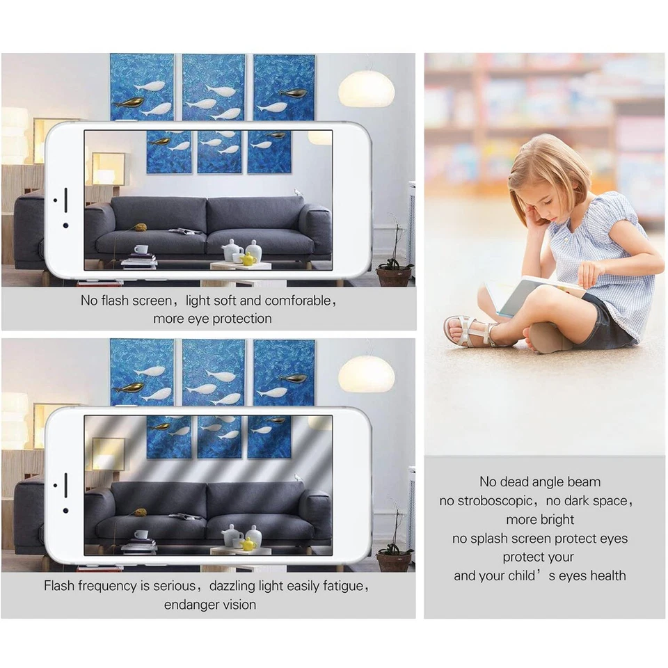 16W E12 LED Corn Bulb Light 6000K Candelabra Ceiling Fan Lamp Daylight White - Image 4 of 4