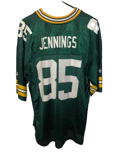 Large Vintage 2000s Greg Jennings Green Bay Packers NFL Jersey Reebok - Picture 2 of 4
