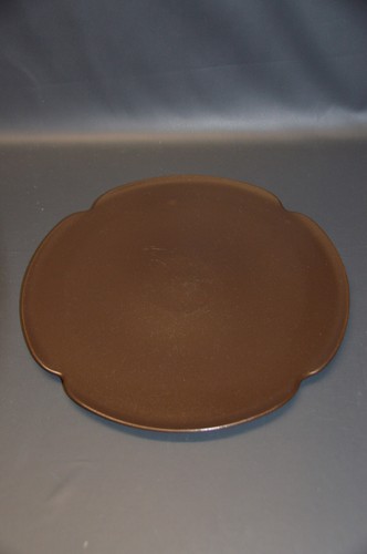 Rosenthal Studio-Line Tortenplatte - braun - Durchmesser 32,5 cm