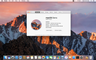 Apple Macbook 500GB Hard Drive macOS Sierra with MS Office and Full Adobe Suite