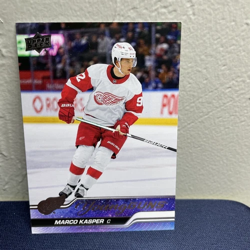 Marco Kasper 2023-24 Upper Deck Young Guns Detroit Red Wings