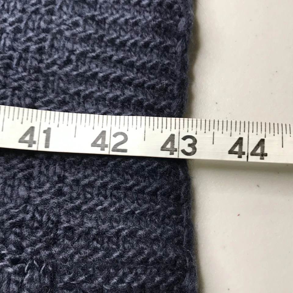 Andrea Jovine женщин пончо свитер большой XL коричневый черный коренастый кабель карманы - Изображение 4 из 4