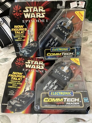Star Wars Episode 1 E I TPM Electronic Com Tech Reader lot of 2