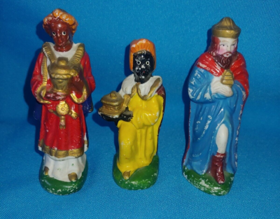 Vintage Christmas Nativity Set Japan Lot of 13 Porcelain | eBay