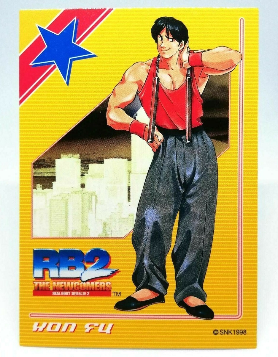 08 Hon fu Real Bout Fatal Fury 2 SNK Card ROUND2 KOF98 JAPAN TGC