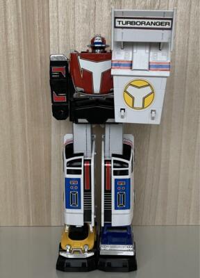 FIGURINE JAUNE TURBO Ranger Kousoku Sentai Chogokin Toei TF1 Bandai
