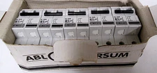 ABL SURSUM Circuit Breakers 2GNU10 2 Pole 10A (Lot of 5)