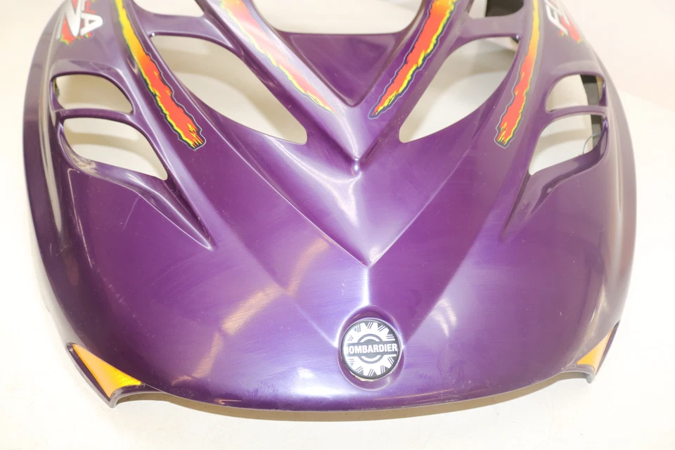 Conjunto de capó Ski-doo Formula Z 600 Zx 2000 púrpura MXZ Summit Foto 2 de 4