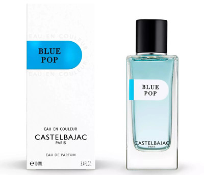 Castelbajac Blue Pop EDP 100ml Unisex Perfume | Fresh Aquatic Floral Scent 