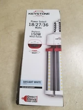 Keystone 36 Watt LED HID Post Top Retrofit Lamp EX39 5000K