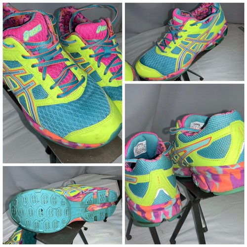 Asics Gel Frantic 7 Sz 7 Women Neon 