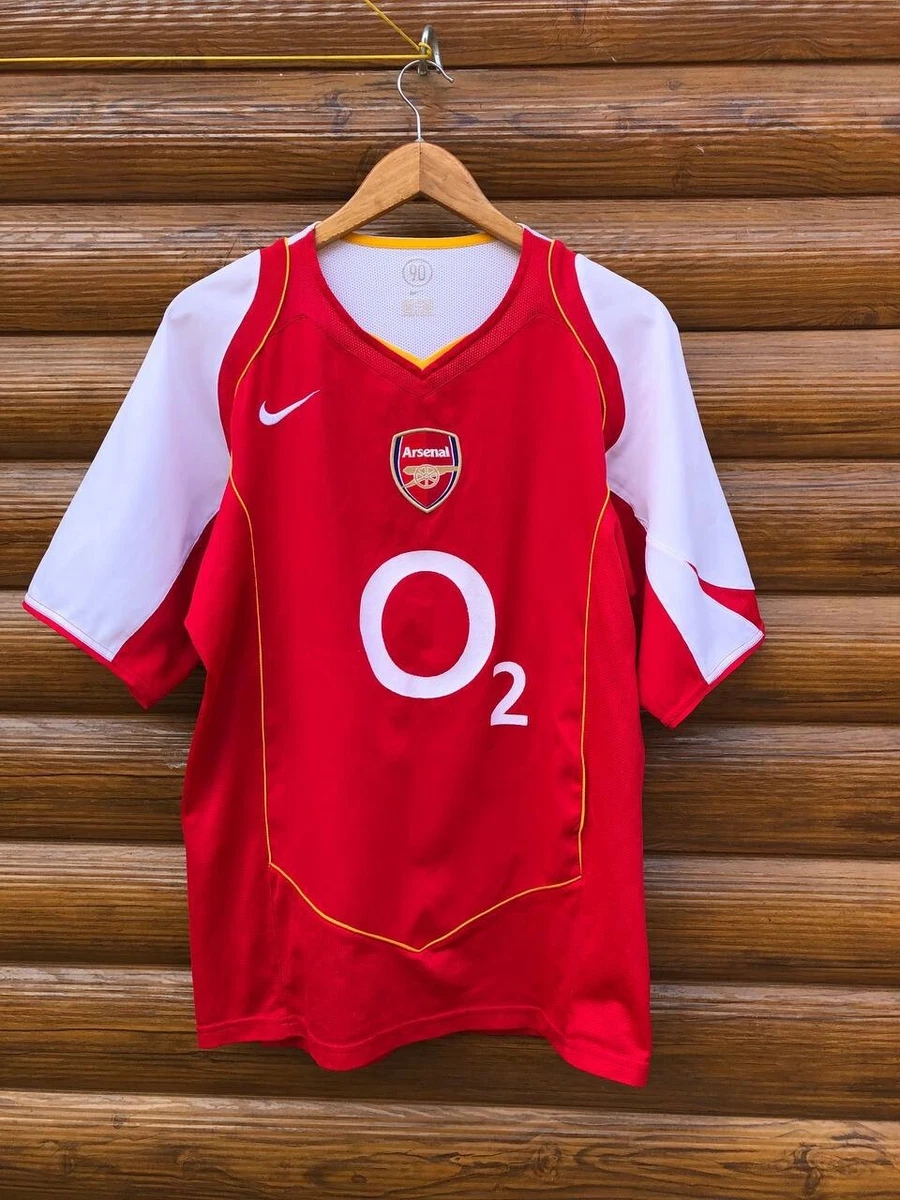 arsenal o2 shirt