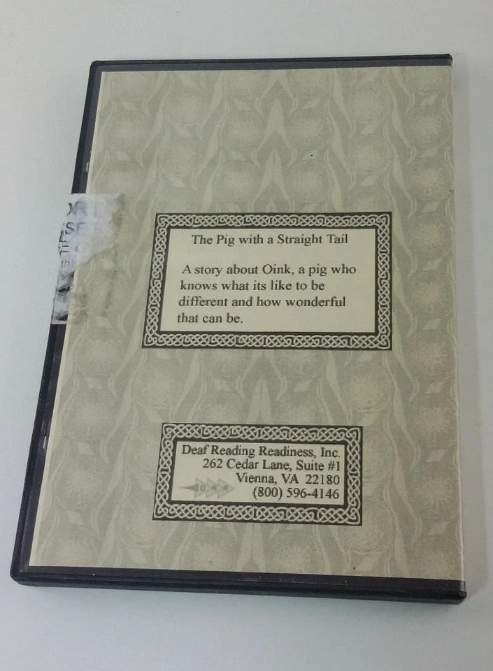 Свинья с прямым хвостом глухие признаки готовности к чтению программное обеспечение для ПК ASL - Изображение 2 из 4