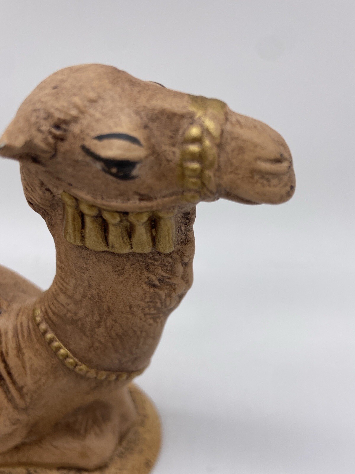 Vintage Byron Molds 1973 Christmas Manger Nativity Camel Figurine 5”x7”