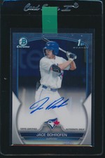 JACE BOHROFEN AUTO 1st 2023 Bowman Chrome Draft Autograph BLUE JAYS ROOKIE RC