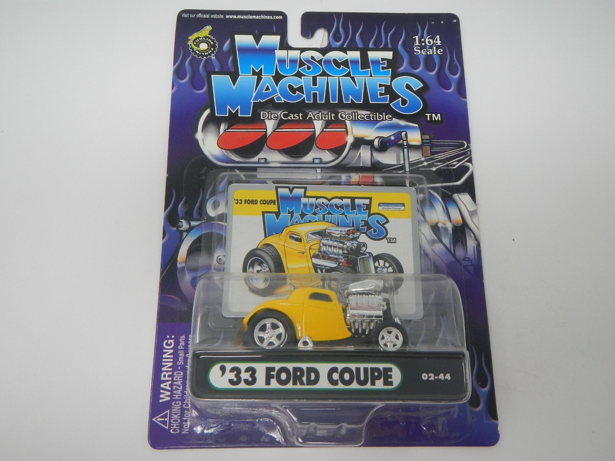Muscle Machines '33 Ford Coupe 02-44 | eBay