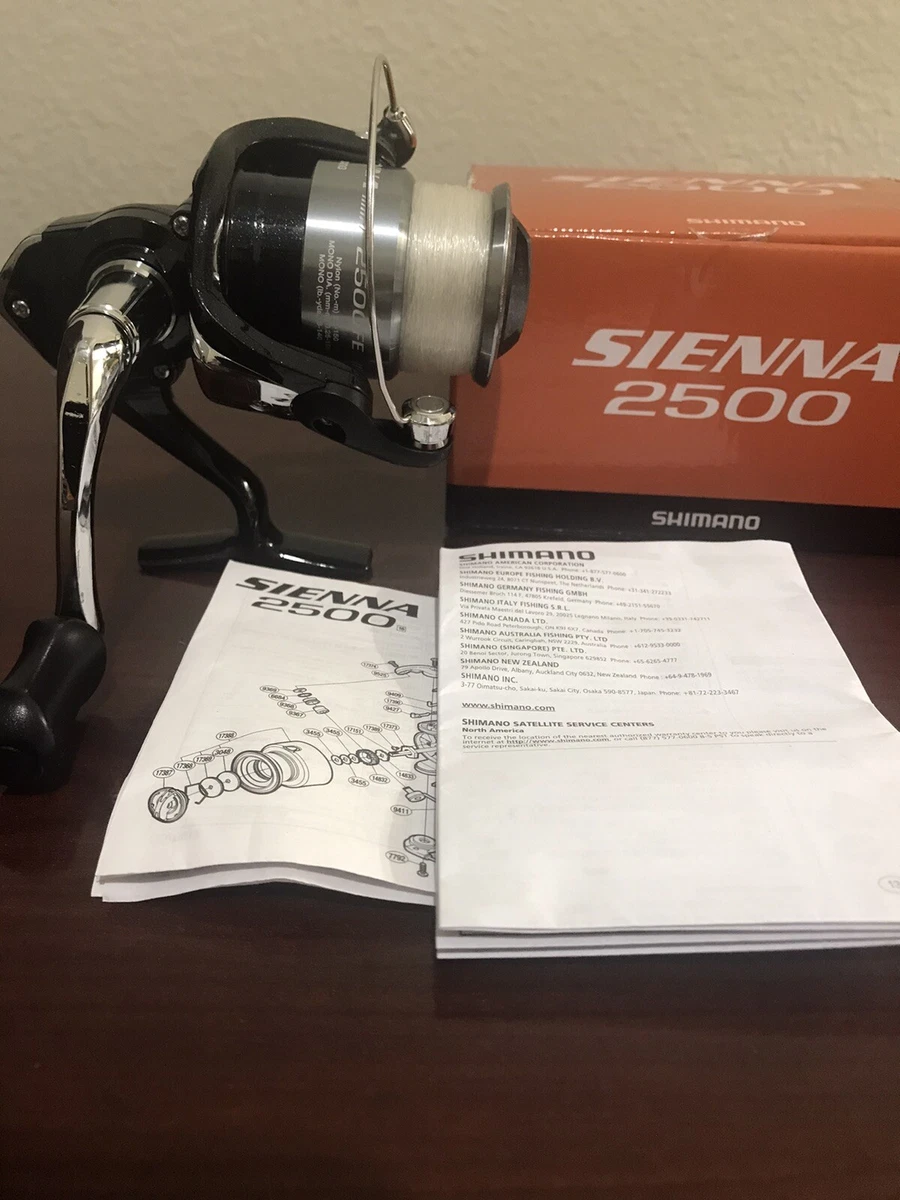 Shimano sienna 2500 fe online
