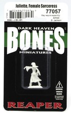 Reaper 77057 Juliette Female Sorceress Bones Wizard Mage Sorcerer Miniature