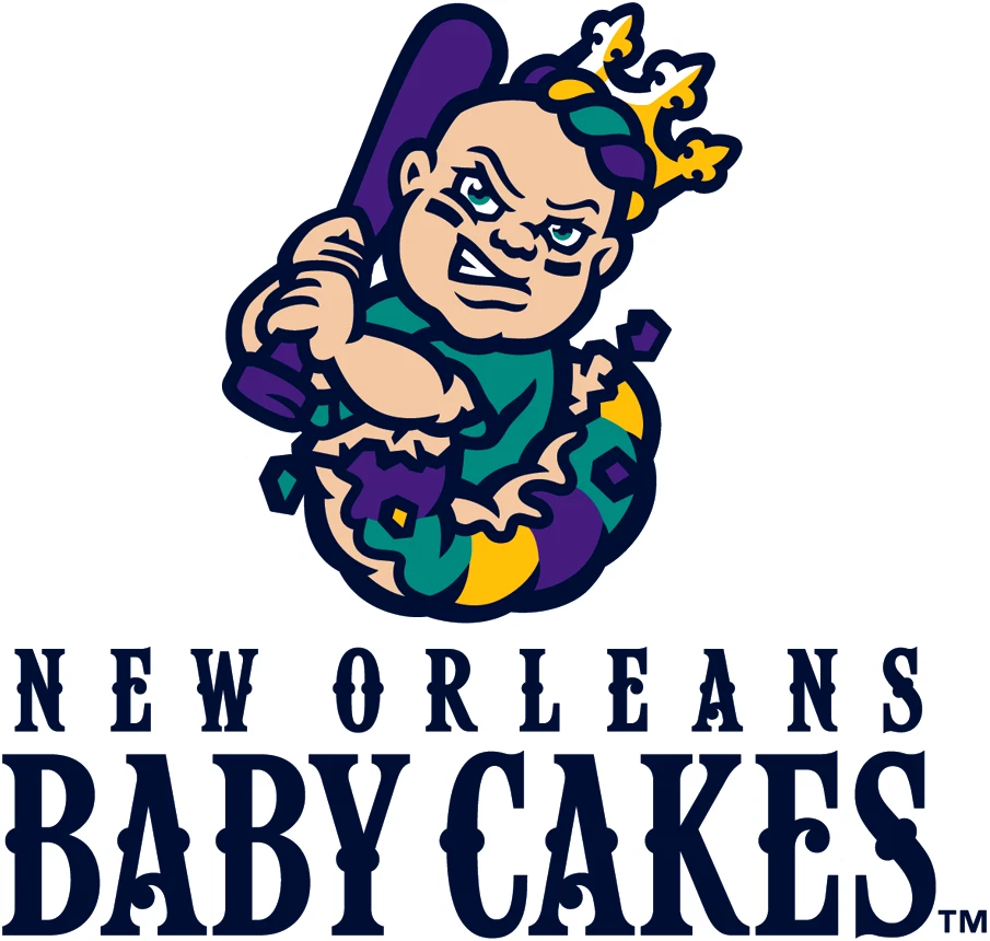 New Orleans Baby Cakes 4 Inch MiLB Die-Cut Decal Sticker *Free Shipping