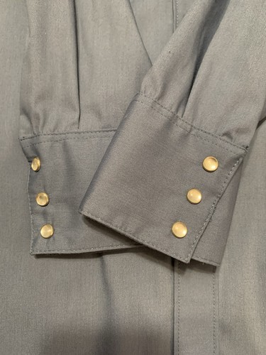 Vintage 70s The Alamo Ranchwear Pearl Snap Button Mens Dress Shirt - Picture 13 of 24