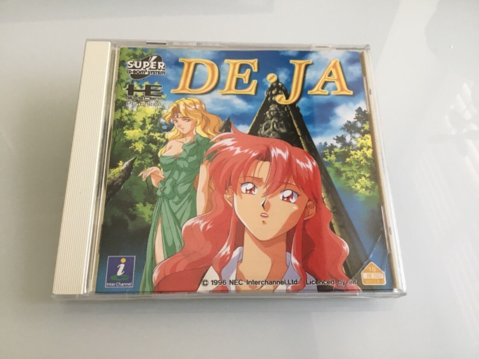 PCE PC Engine SUPER CD-ROM DE JA Japan