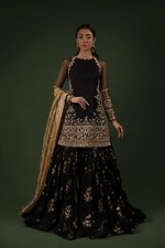 WOMEN READYMADE KURTI PLAZZO AND DUPATTA SET SALWAR KAMEEZ DRESS KURTA PANT SUIT