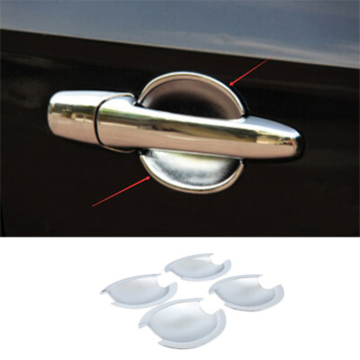 Chrome Exterior Outside Door Bowl Trim For Mitsubishi Lancer Evolution 2007-2017