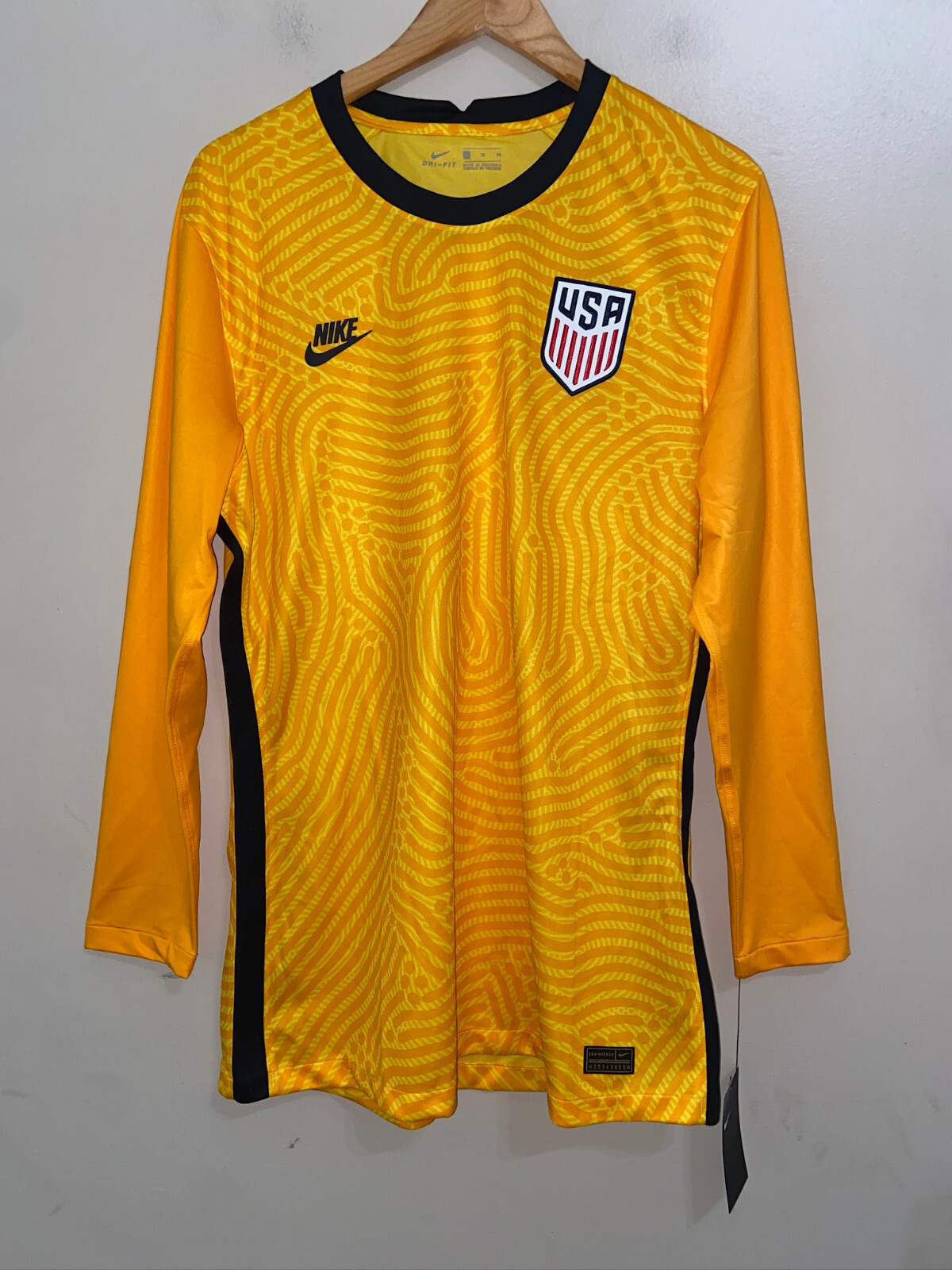 Nike USMNT USA Soccer Team Issue Goalkeeper Jersey Goal Men XL CD8164-719 NEW
