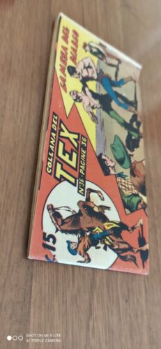TEX STRISCIA 1° PRIMA SERIE NR. 36 ORIGINALE 1949 da EDICOLA - Picture 5 of 10