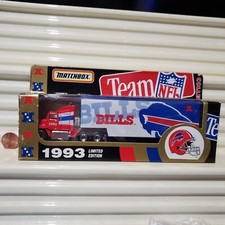 Matchbox Limited Edition 1993 1/87 NFL BUFFALO BILLS Truck Nu in Excellent** Box