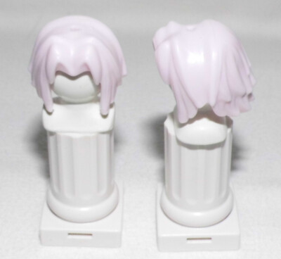 02087, Haare, Manga (mit kleinem Loch für Haarschmuck), hellrosa