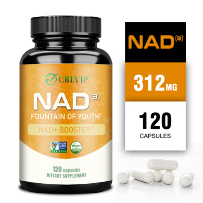Complément Alimentaire NAD3 Anti-Âge - 120 Gélules - Activateur NRF2 - Grevip - Neuf