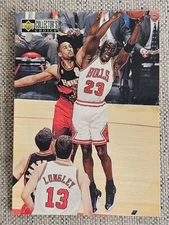 MICHAEL JORDAN 1997-98 UPPER DECK COLLECTOR'S CHOICE NBA BASKETBALL CARD #395
