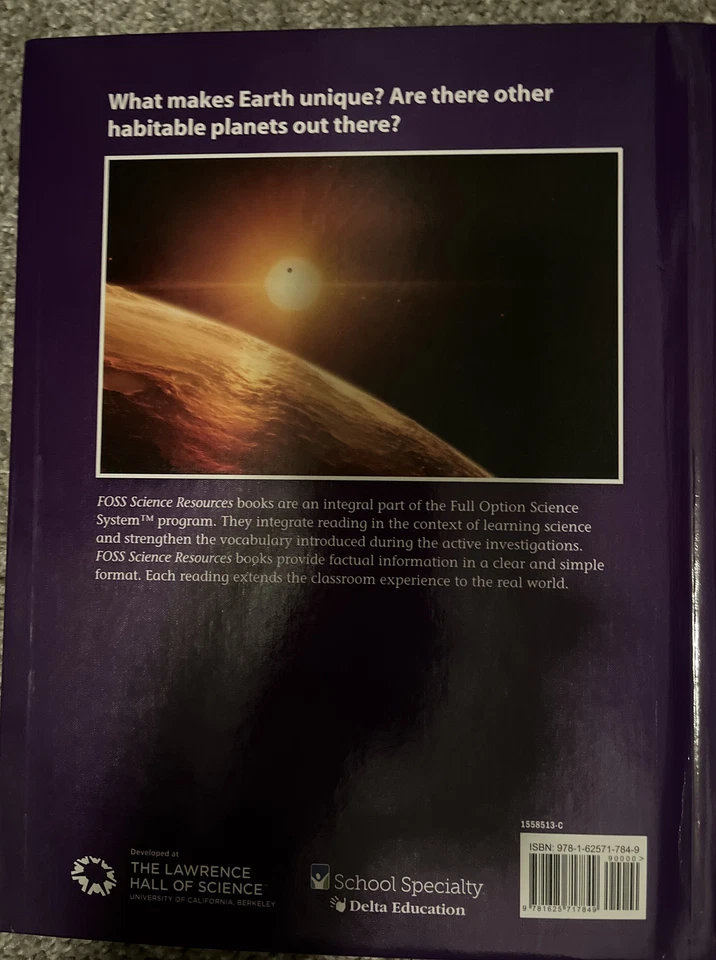Foss Planetary Science by Delta Education (2016, Hardcover) - Image 3 of 3
