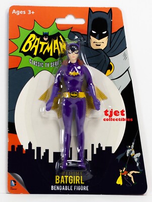 DC Comics Batman Classic TV Series Batgirl Bendable Figure NJCroce MOC 2015