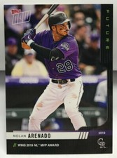 Nolan Arenado 2019 Topps Now Future Award Winners NL MVP Chrome 10-Card Set BASE