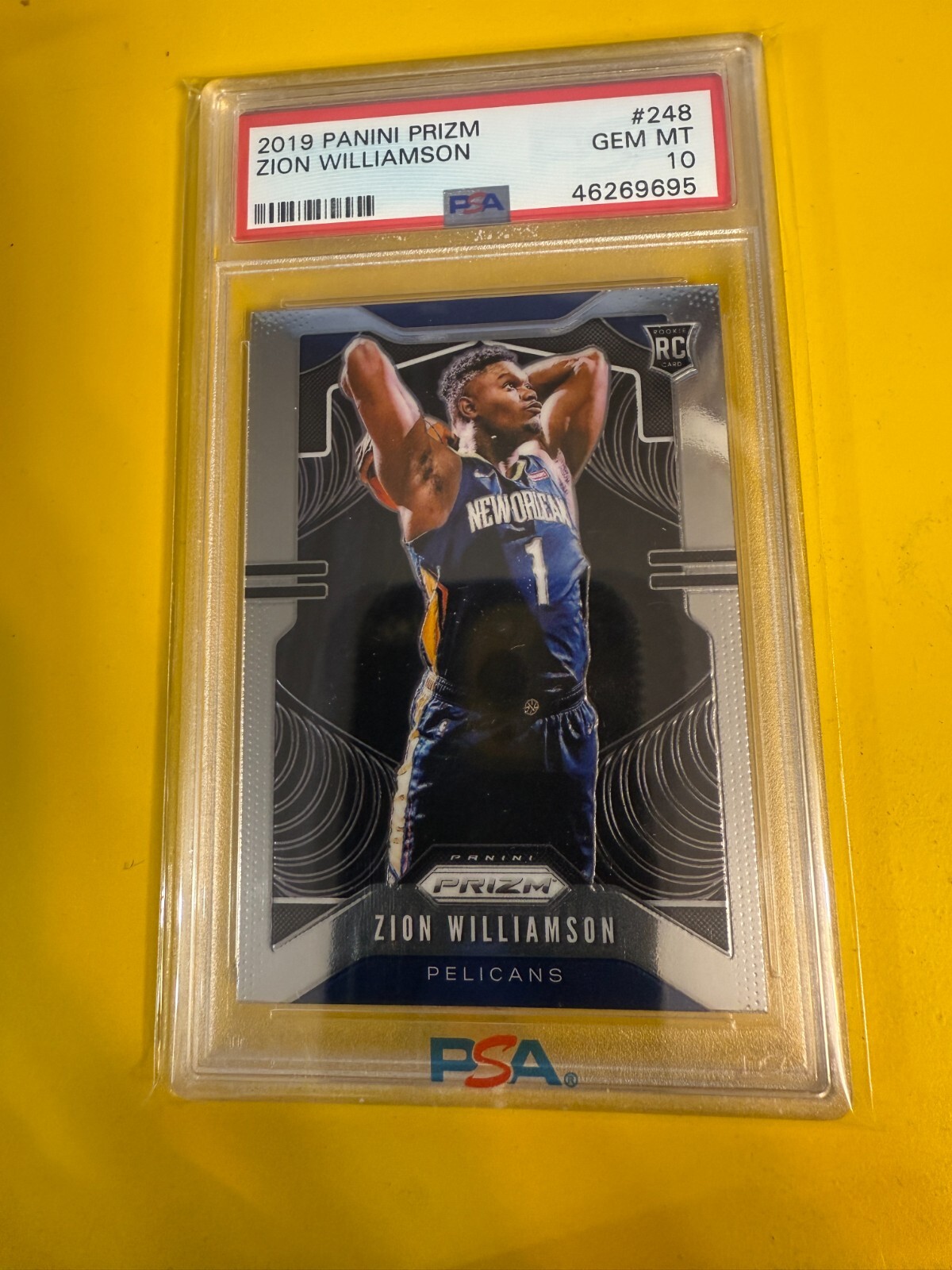 NBA Zion Williamson 19-20 Prizm RC PAS9