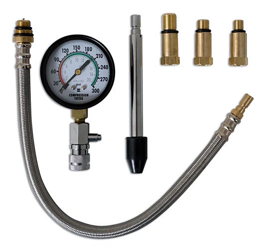 New Gunson Compression Tester Kit 6pc