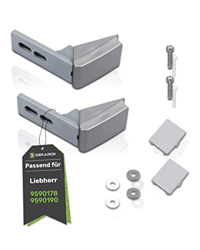 Dekarox Kit di riparazione cerniera per porta Liebherr 9590178 9590190 (W4b)