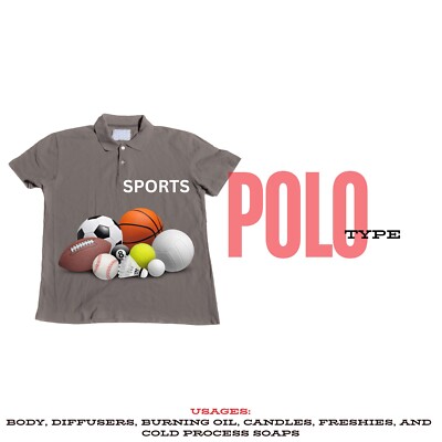 Polo Sports Type Fragrance Oil Scented Oil For Body Candles Soap Burning Oils